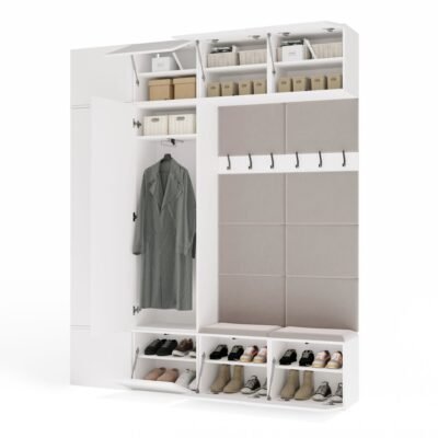 BRYY2 Garderobemeubel HAGA IV 2Sz2W