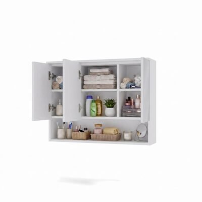 Badkamerkast POLA 3DL/P – 80 cm – hangend