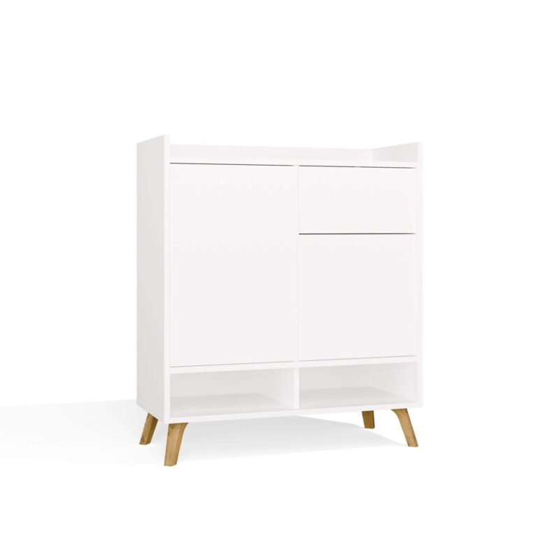 Dressoir COLIN – Wit – 1 lade – 2 deuren