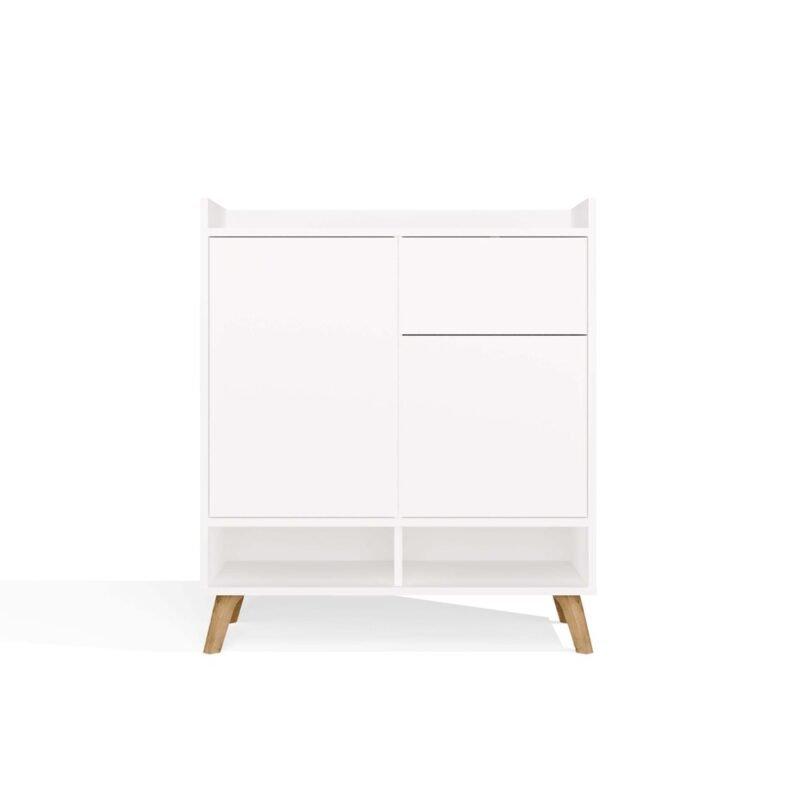 Dressoir COLIN – Wit – 1 lade – 2 deuren