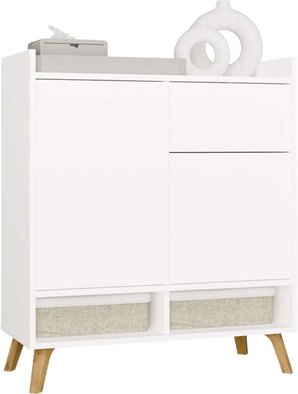 Dressoir COLIN – Wit – 1 lade – 2 deuren
