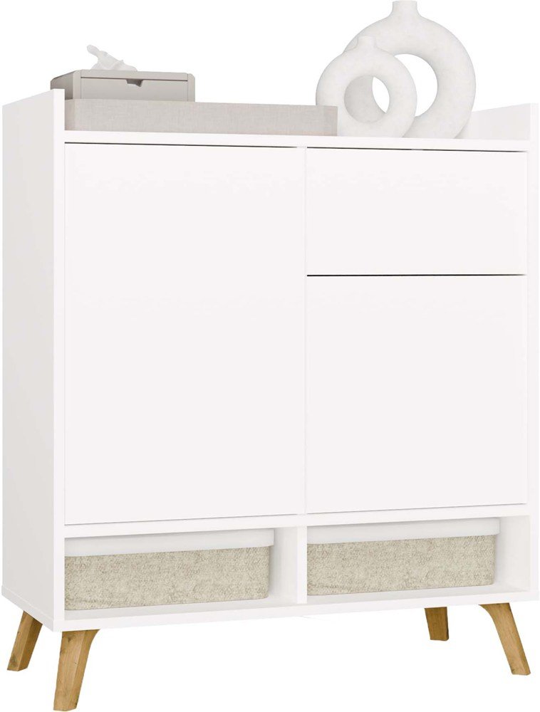 Dressoir COLIN – Wit – 1 lade – 2 deuren