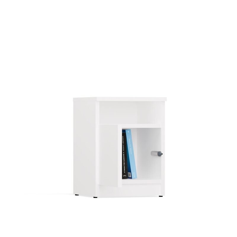 Nachtkastje GALAX 30 1D – Wit