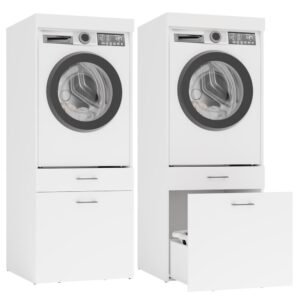 Image0001_mini Wasmachinekast POLA 2S – 2 laden – met opbergruimte