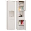 Badkamerkast CORDOBA 2D1S – Castello eiken / Kasjmier – hangend