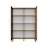 Image0004 Vitrinekast KAMARO 2DD SLIM/GADKI – Artisan eiken – geribbeld front
