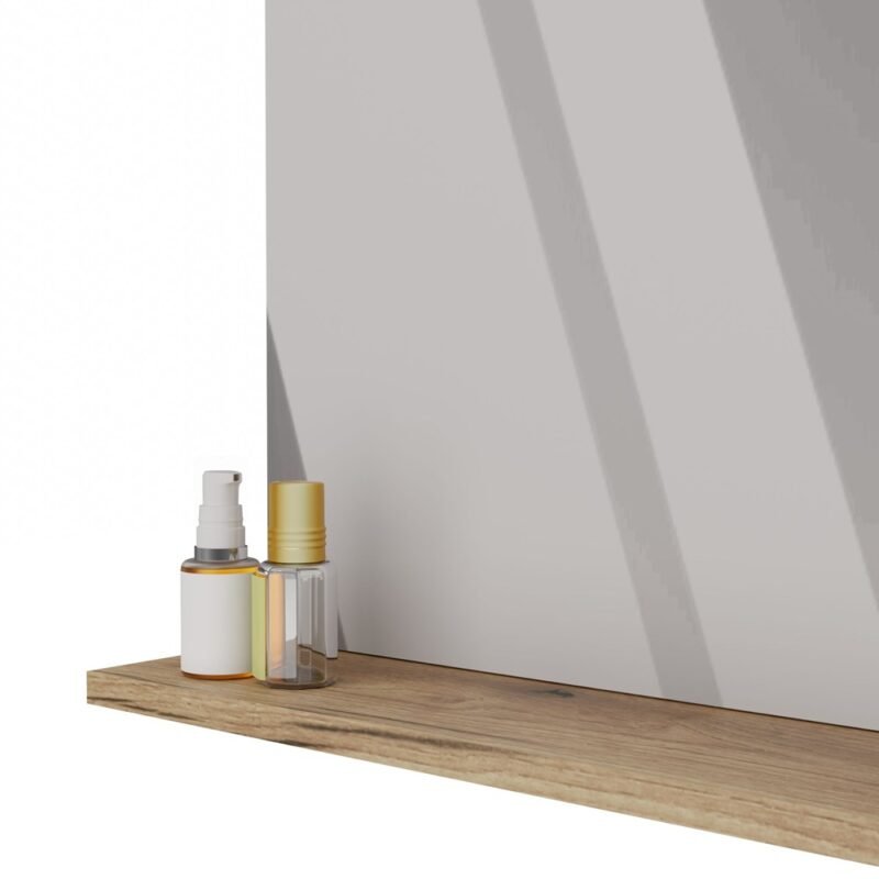 LUSTRO605 Badkamerspiegel TIGO LUSTRO 60 – 60 × 61,5 cm – Evoke eiken