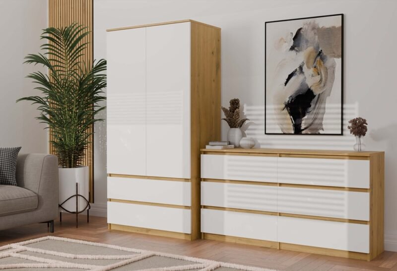 M6-140ART_Biel_KPL4 Dressoir Malwa M6 140