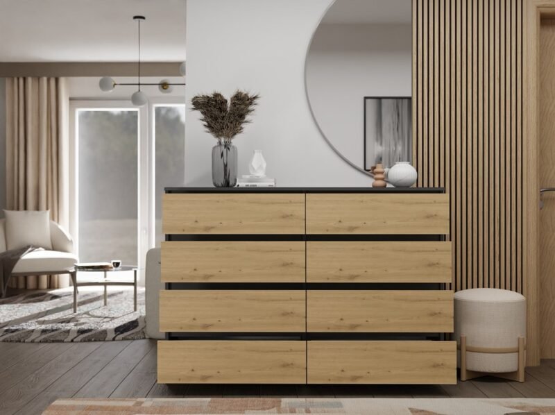M8-140_1_antracyt Dressoir Malwa M8/140