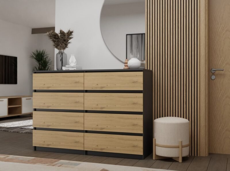 M8-140_1_antracyt3 Dressoir Malwa M8/140