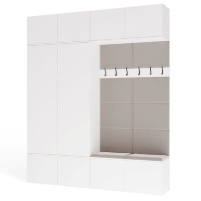 MINIATURA Garderobemeubel HAGA IV 2Sz2W
