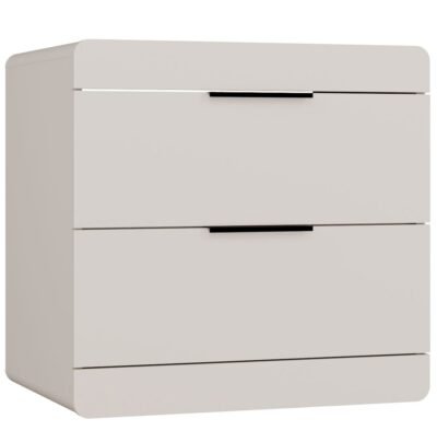 Wastafelmeubel TERRA 60 2S – 60 × 58 × 45 cm – Kasjmier – 2 laden – hangend – met wastafel