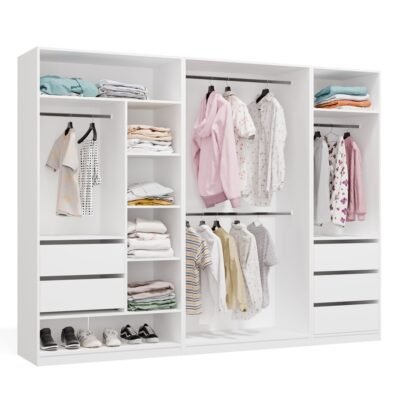 MINIATURKA Garderobemeubel Moduowa OPENO – Wit