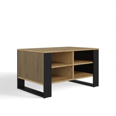 MINIATURKA Tafel Modern 4P SLIM – Artisan eiken / Zwart