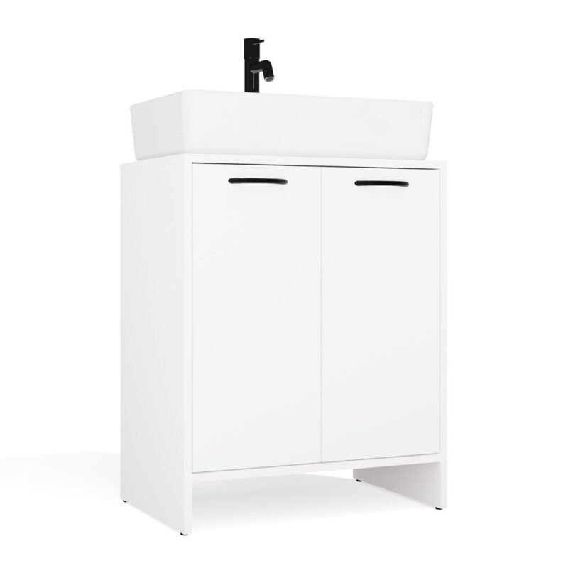 Wastafelmeubel NINA 2DUM – 2 deuren – met wastafel