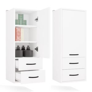 Badkamerkast NINA W1D2S – 2 laden – hangend
