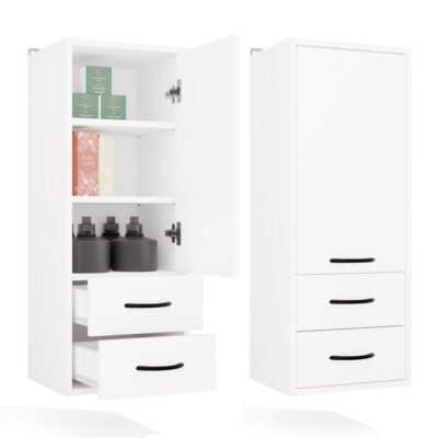 MINIATURKA Badkamerkast NINA W1D2S – 2 laden – hangend