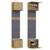 MINIATURKA13 Garderobemeubel HAGA 1W