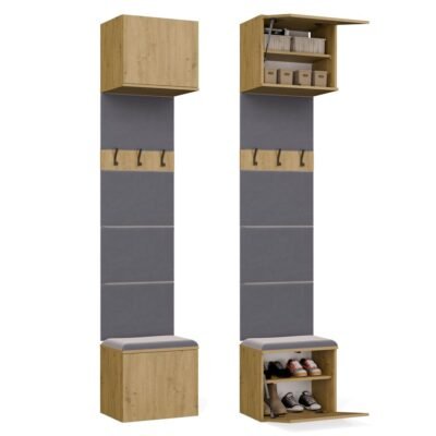 MINIATURKA13 Garderobemeubel HAGA 1W