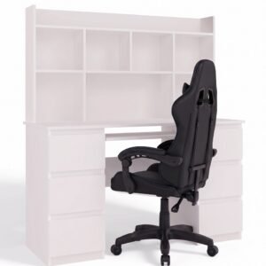 MINIATURKAA Bureau KUBA met REMUS bureaustoel en opzetstuk