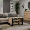 MODERN4P5 Tafel Modern 4P – Artisan eiken / Zwart