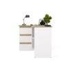 NICEAL5 Bureau NICEA – Wit / Artisan eiken – links