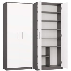 Rek Oliv 2D – Antraciet / Wit