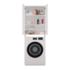 Wasmachinekast Pola DD – Wit