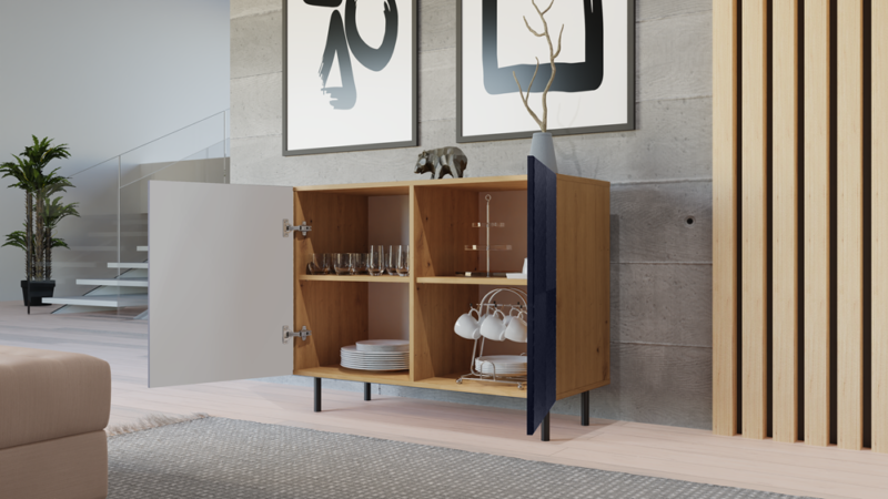Dressoir KAMA 2D/K ARISAN GRANAT