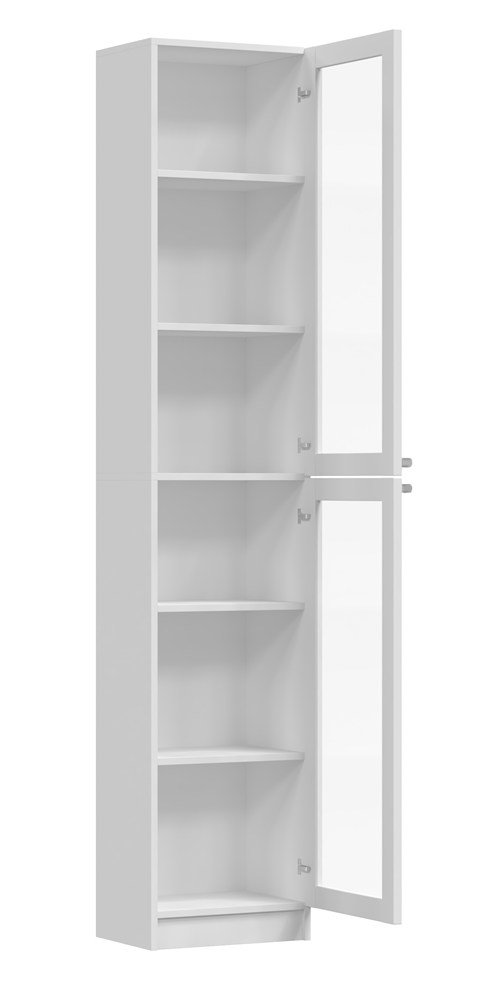 PAFOS_RDS_40_OPEN Vitrinekast PAFOS W40/2S – Wit