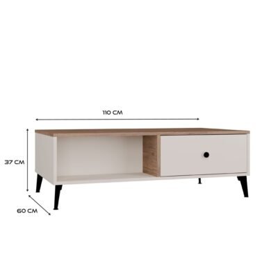 POINTLAWA2S110Wymiary Tafel awa POINT 2S 110 – Castello eiken / Kasjmier beige – 2 laden