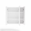 POLA3L6 Badkamerkast POLA 3L – Wit – 3 deuren – hangend