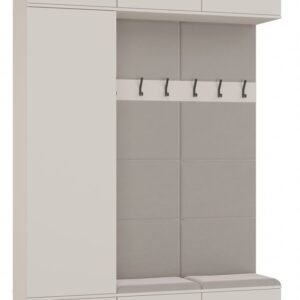 Garderobemeubel HAGA III 1Sz2W – Kasjmier beige