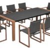 Tuinset DUISBURG dla 8 Osb – Antraciet / Bruin