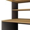 Wasmachinekast POLA MULTI – Artisan eiken / Antraciet – met opbergruimte
