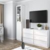 RDS_40_C_1 Vitrinekast PAFOS W40/SH – Wit