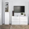 RDS_40_C_2_Close Vitrinekast PAFOS W40/SH – Wit