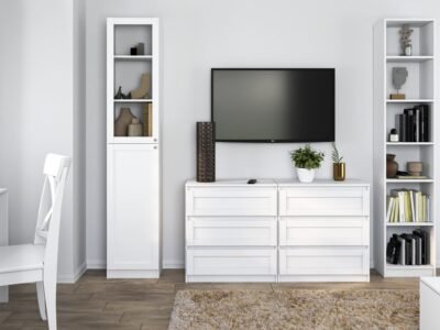 RDS_40_C_2_Close Vitrinekast PAFOS W40/SH – Wit