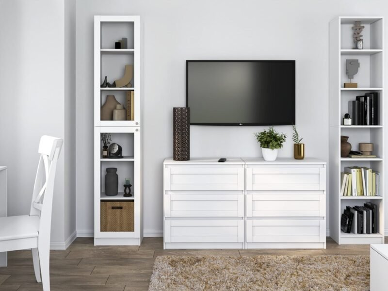 RSS_40_C_2_Close Vitrinekast PAFOS W40/2S – Wit