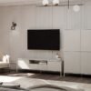 RTV160KAMAROKASZMIRSLIMKPL_1 TV-meubel KAMARO 160 – Kasjmier – geribbeld front