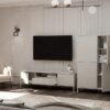 RTV160KAMAROKASZMIRSLIMKPL_3 TV-meubel KAMARO 160 – Kasjmier – geribbeld front