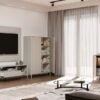 RTV160KAMAROKASZMIRSLIMKPL_4 TV-meubel KAMARO 160 – Kasjmier – geribbeld front
