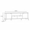 RTVCORDOBA2D2SWymiary TV-meubel CORDOBA 2D2S – Kasjmier beige – 2 laden