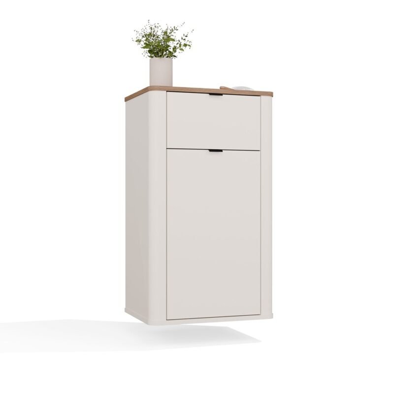 Szafka1D1S2 Badkamerkast CORDOBA 1D1S – Castello eiken / Kasjmier – hangend