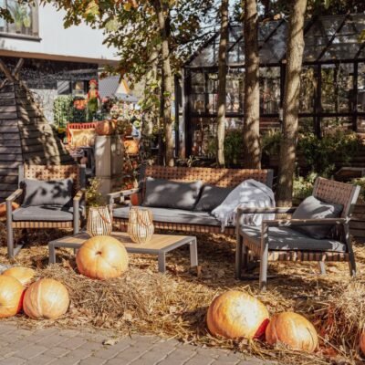 WIZUAL6 Tuinset TEXAS – Grijs