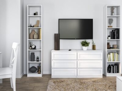 Vitrinekast PAFOS W40 – Wit