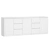 Dressoir COSTA 1D3S/2D3S – Wit