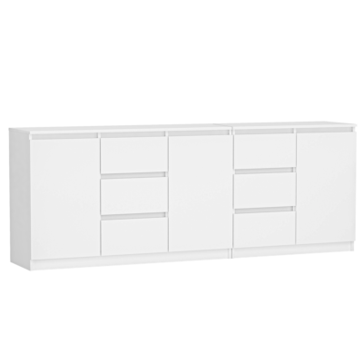 Dressoir COSTA 1D3S/2D3S – Wit