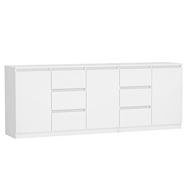 Dressoir COSTA 1D3S/2D3S – Wit