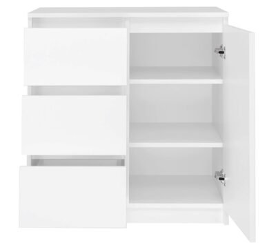 Dressoir COSTA 1D3S/2D3S – Wit